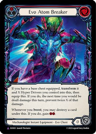 Evo Atom Breaker (Marvel) (EVO031) Cold Foil - Bright Lights