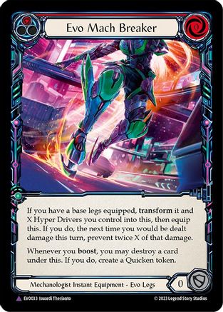 Evo Mach Breaker (Marvel) (EVO033) Cold Foil - Bright Lights