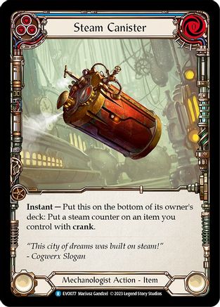 Steam Canister (EVO077) - Bright Lights