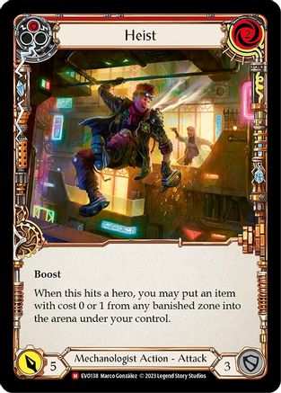 Heist (EVO138) Rainbow Foil - Bright Lights