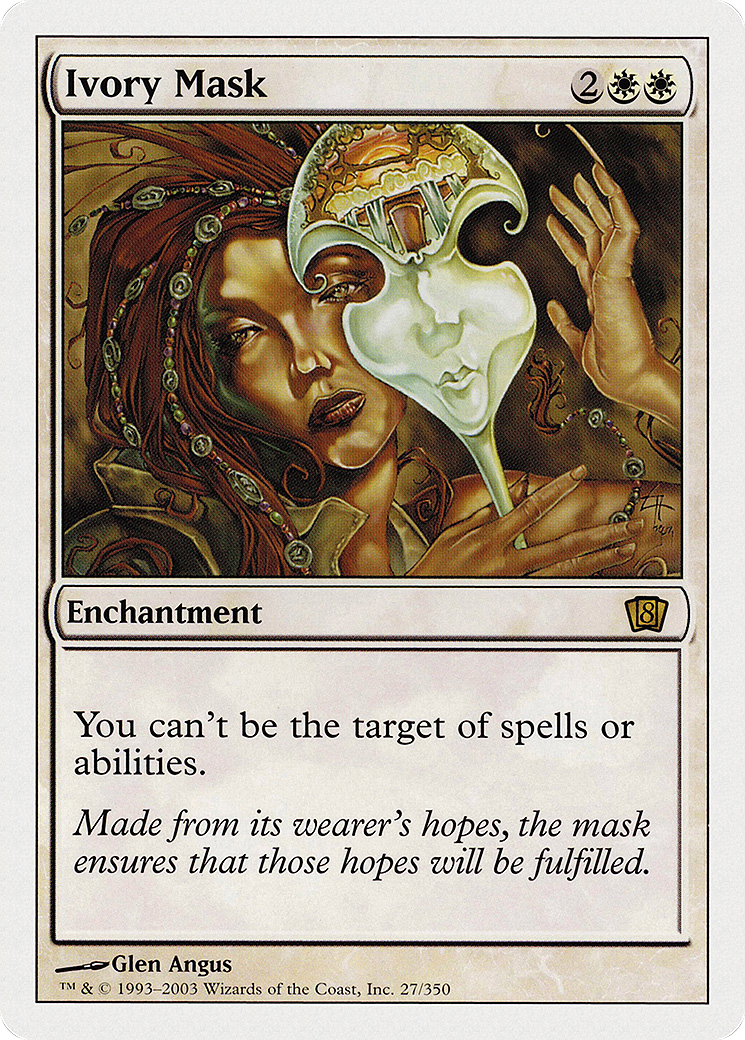 Ivory Mask (027) - Eighth Edition