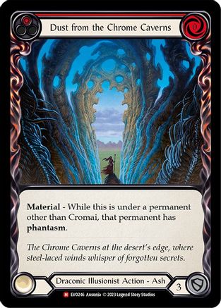 Dust from the Chrome Caverns (EVO246) Rainbow Foil - Bright Lights