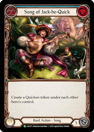 Song of Jack-be-Quick (LGS217) Rainbow Foil - FaB Promos