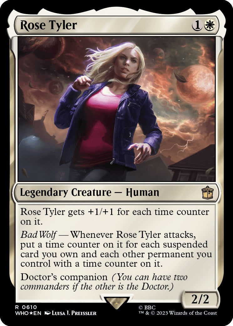 Rose Tyler (Surge Foil) [Doctor Who] | Silver Goblin