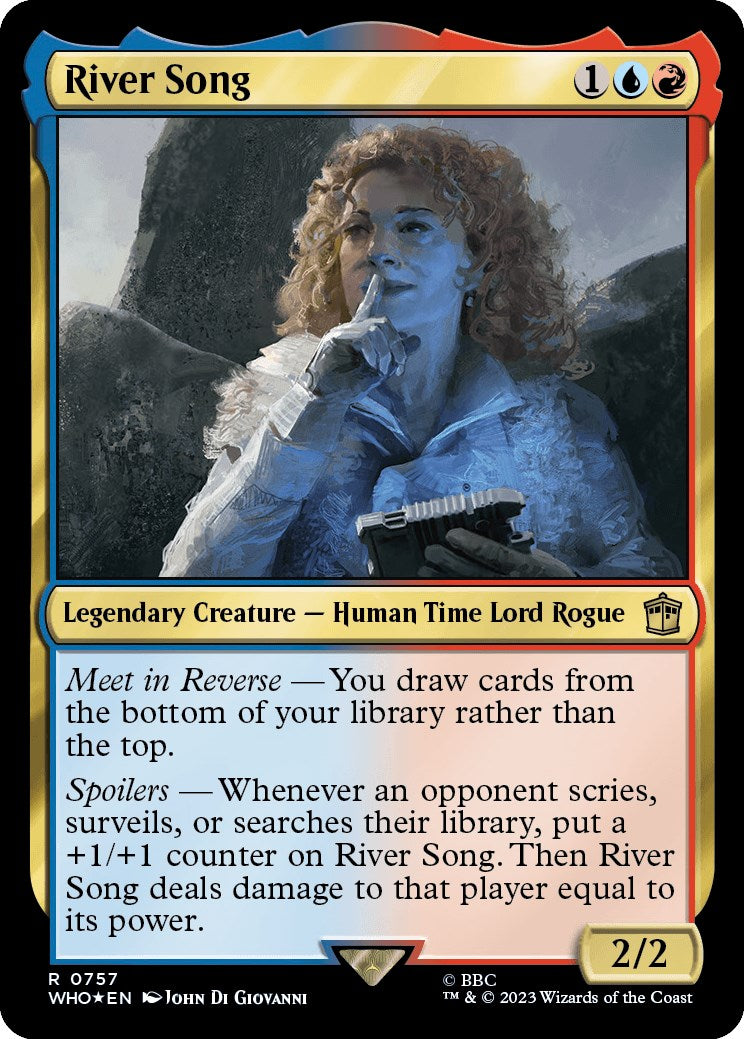 River Song (Surge Foil) [Doctor Who] | Silver Goblin