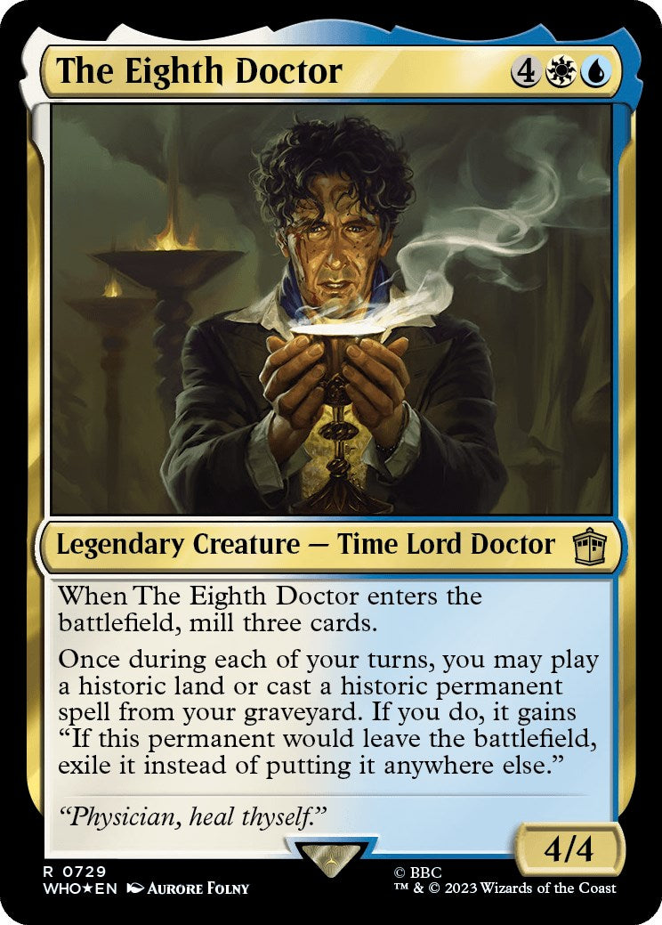 The Eighth Doctor (Surge Foil) [Doctor Who] | Silver Goblin