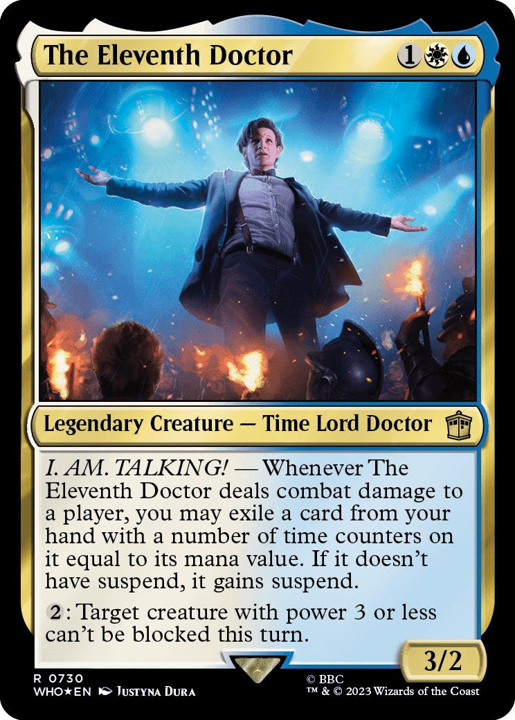 The Eleventh Doctor (Surge Foil) [Doctor Who] | Silver Goblin