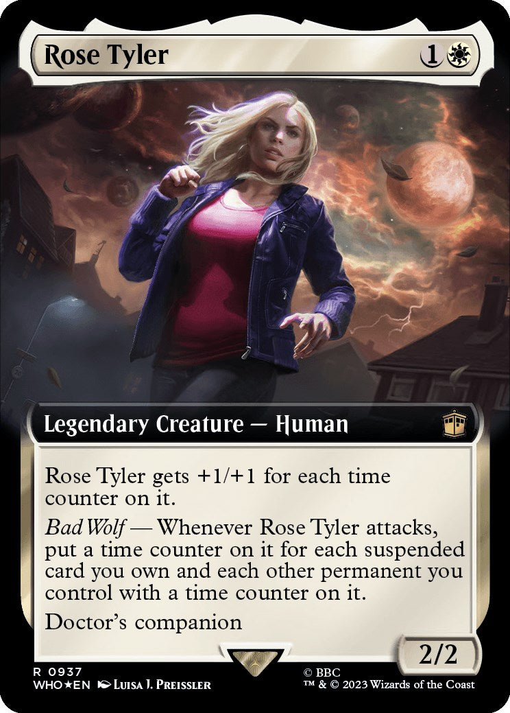 Rose Tyler (Extended Art) (Surge Foil) [Doctor Who] | Silver Goblin