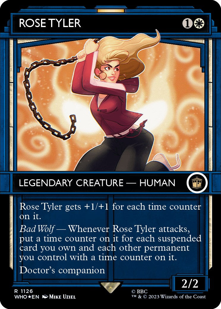 Rose Tyler (Showcase) (Surge Foil) [Doctor Who] | Silver Goblin