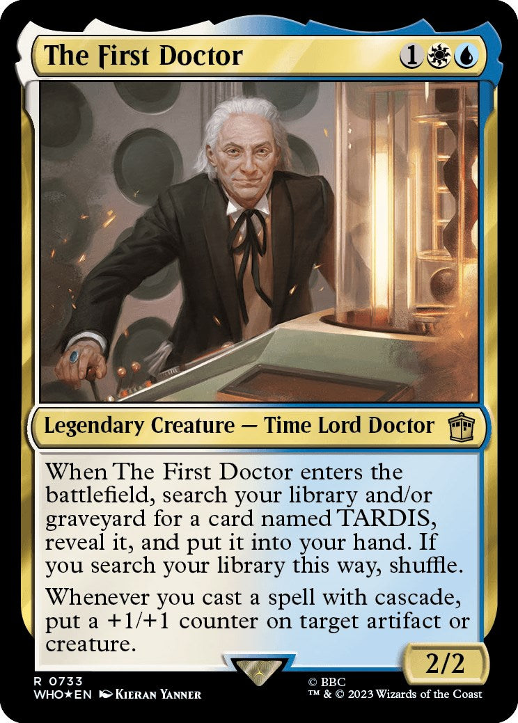 The First Doctor (Surge Foil) [Doctor Who] | Silver Goblin