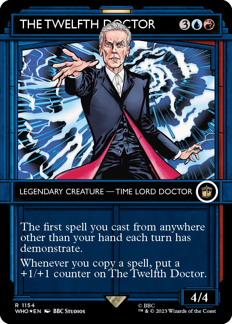 The Twelfth Doctor (Showcase) (Surge Foil) [Doctor Who] | Silver Goblin