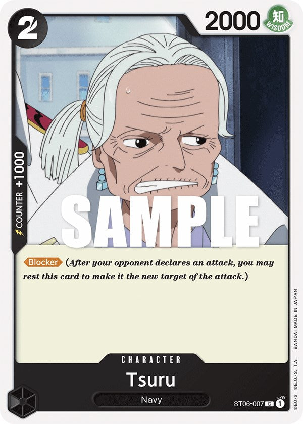 Tsuru [Starter Deck: Absolute Justice] | Silver Goblin