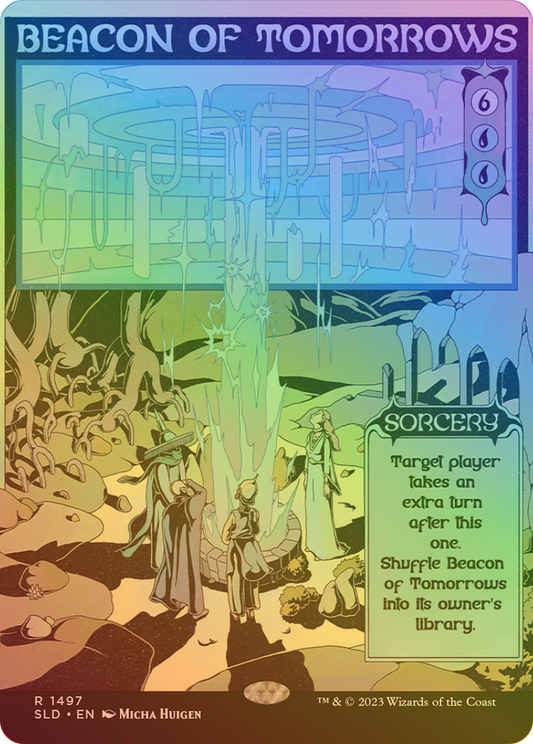 Beacon of Tomorrows (1497) Rainbow Foil - Secret Lair Drop