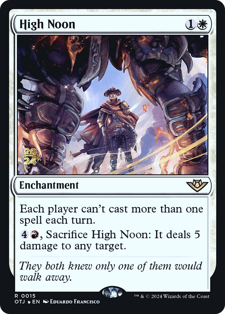 High Noon (015) Foil - Outlaws of Thunder Junction Promos