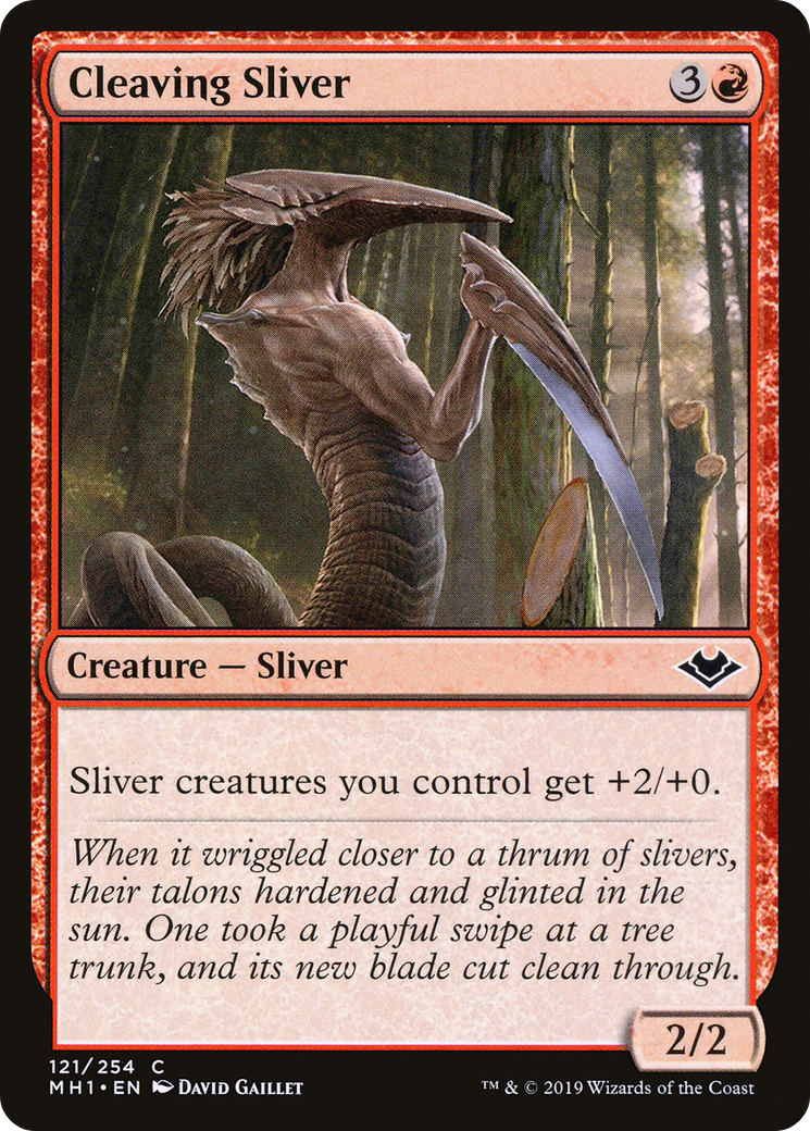 Cleaving Sliver (121) Foil - Modern Horizons