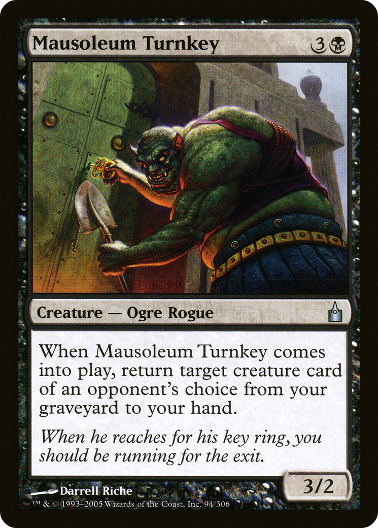 Mausoleum Turnkey (094) - Ravnica: City of Guilds