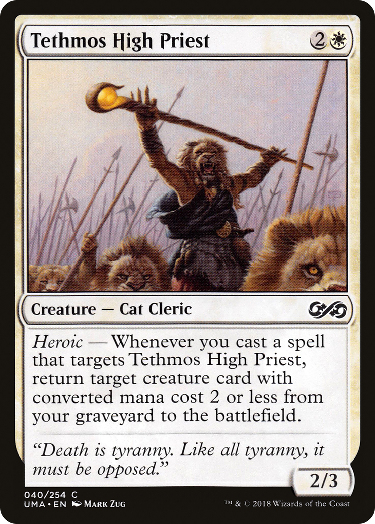 Tethmos High Priest (040) - Ultimate Masters