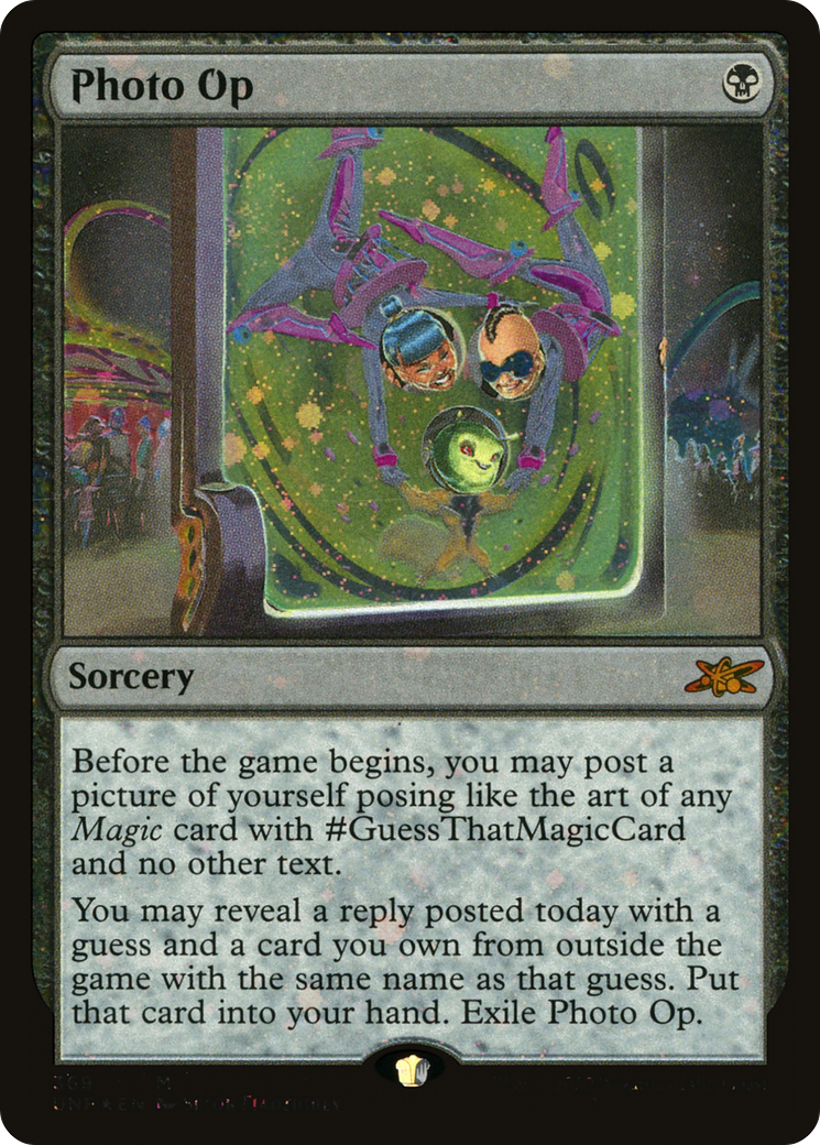 Photo Op (Galaxy Foil) (369) Foil - Unfinity