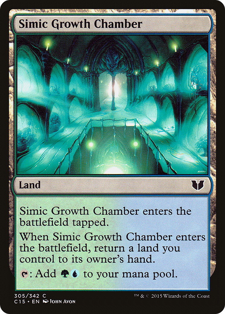 Simic Growth Chamber (305) - Commander 2015