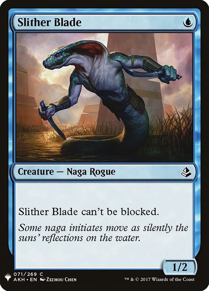 Slither Blade [Mystery Booster] | Silver Goblin