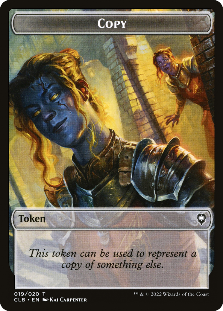 Copy Token [Commander Legends: Battle for Baldur's Gate Tokens] | Silver Goblin