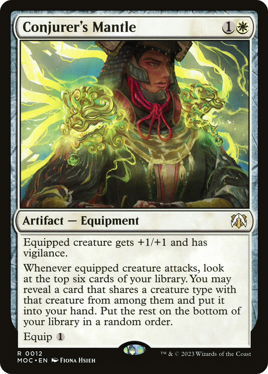 Conjurer's Mantle (012) - March of the Machine Commander