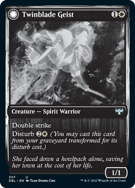 Twinblade Geist (307) - Innistrad: Double Feature