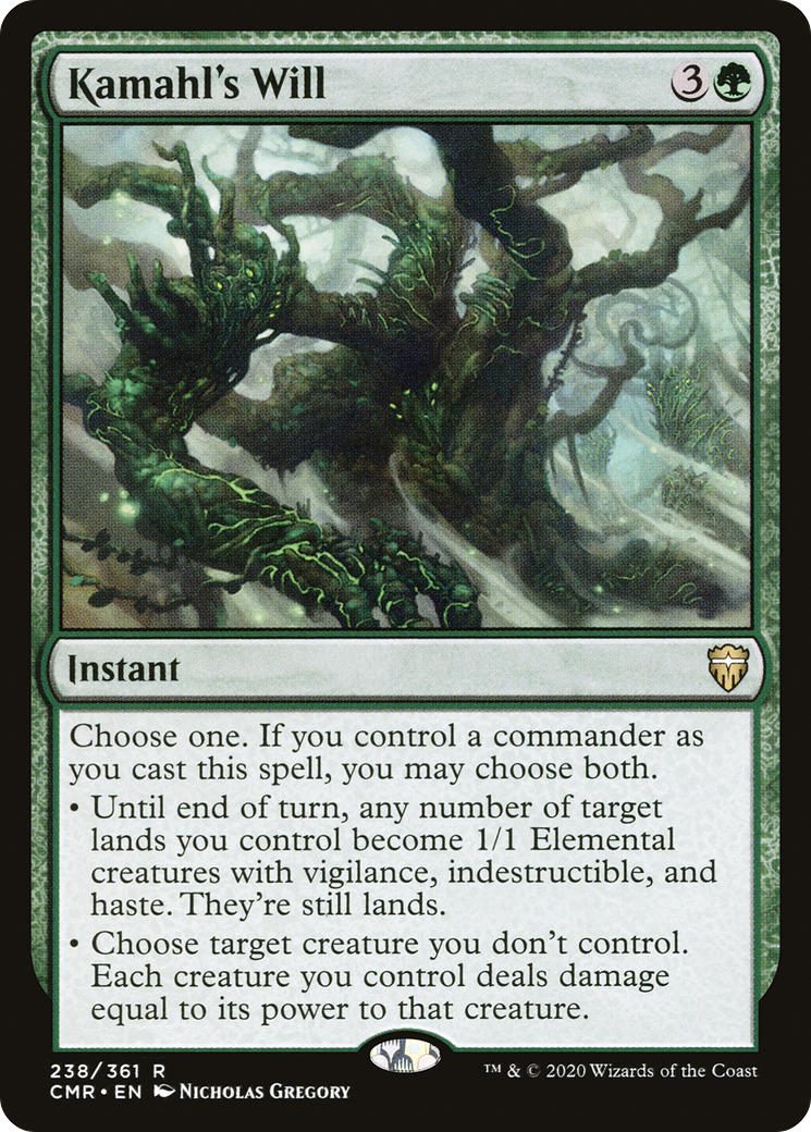 Kamahl's Will (238) - Commander Legends