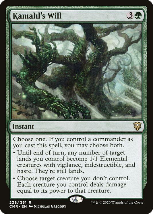 Kamahl's Will (238) - Commander Legends