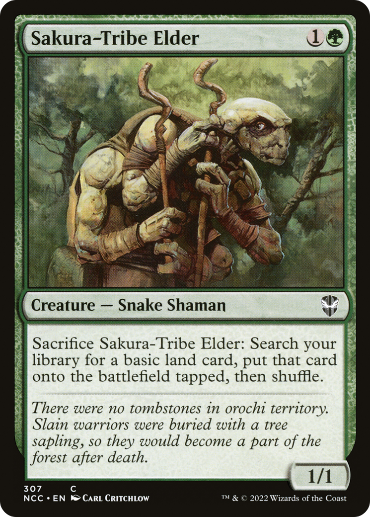 Sakura-Tribe Elder (307) - New Capenna Commander