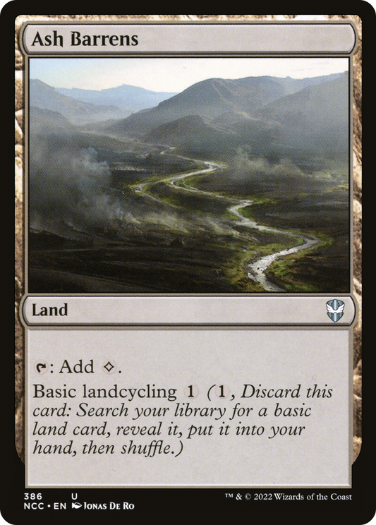 Ash Barrens (386) - New Capenna Commander