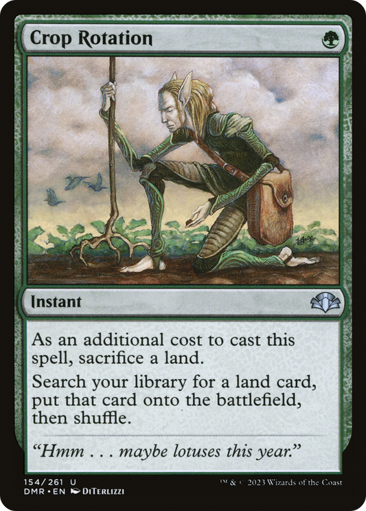 Crop Rotation [Dominaria Remastered] Foil