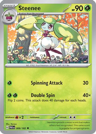 Steenee (009/182) [Scarlet & Violet: Paradox Rift] | Silver Goblin