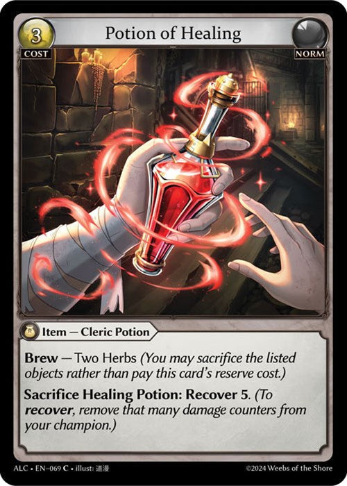 Potion of Healing (069) [Alchemical Revolution] Foil