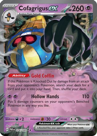 Cofagrigus ex (76) Holofoil - SV04 Paradox Rift