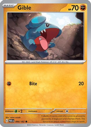 Gible (94) - SV04 Paradox Rift