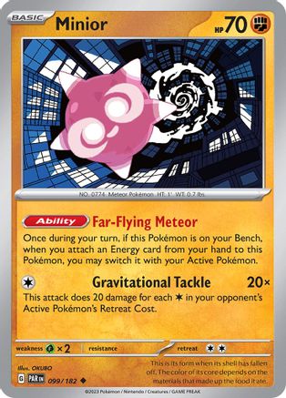 Minior - 099/182 (99) - SV04 Paradox Rift