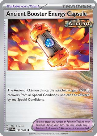 Ancient Booster Energy Capsule (159/182) [Scarlet & Violet: Paradox Rift] | Silver Goblin