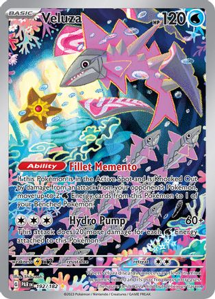 Veluza - 192/182 (192) Holofoil - SV04 Paradox Rift
