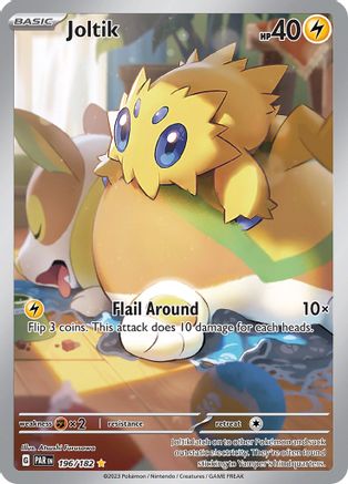 Joltik - 196/182 (196) Holofoil - SV04 Paradox Rift