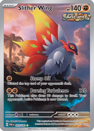 Slither Wing - 203/182 (203) Holofoil - SV04 Paradox Rift