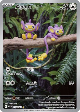 Aipom (211) Holofoil - Paradox Rift