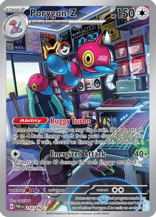 Porygon-Z - 214/182 (214) Holofoil - SV04 Paradox Rift