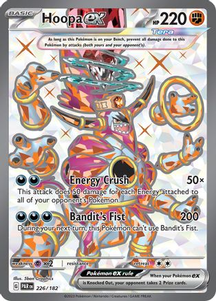 Hoopa ex - 226/182 (226) Holofoil - SV04 Paradox Rift