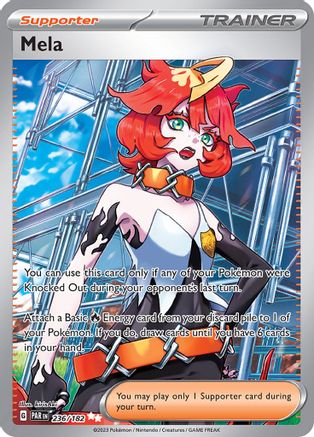 Mela - 236/182 (236) Holofoil - SV04 Paradox Rift