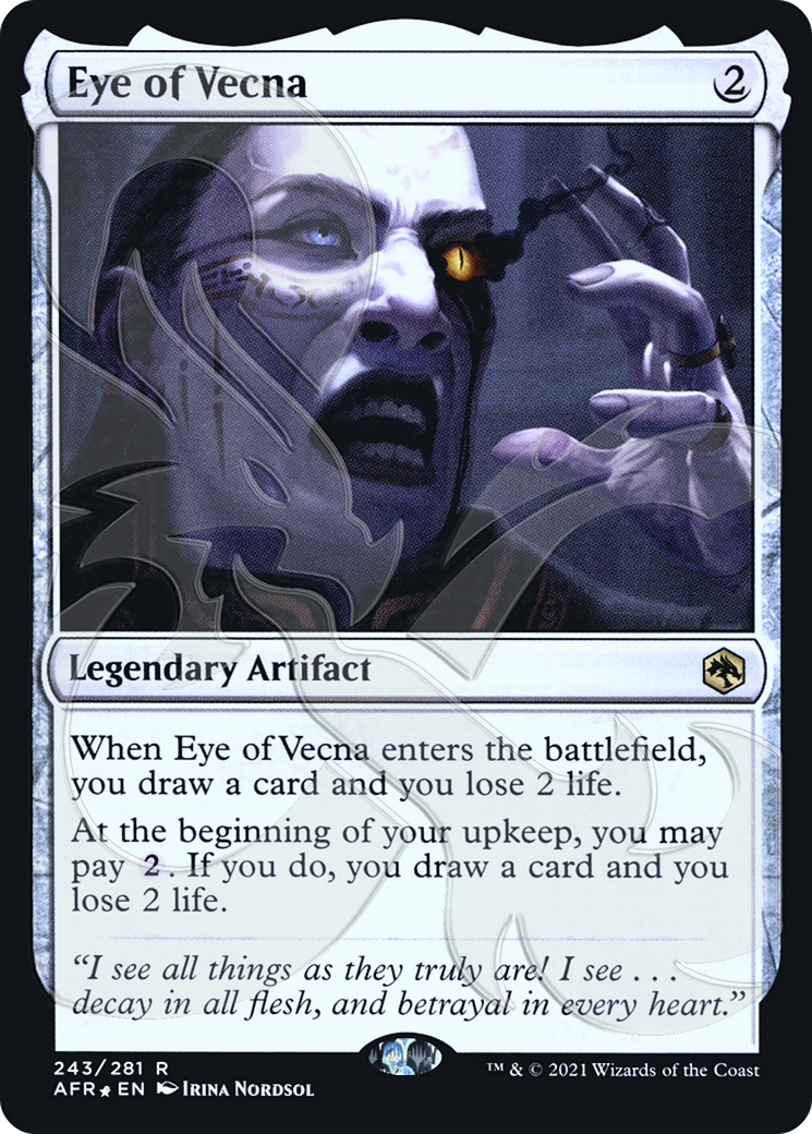 Eye of Vecna (243) Foil - Adventures in the Forgotten Realms Promos