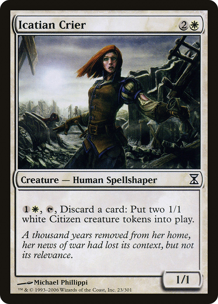 Icatian Crier (023) - Time Spiral