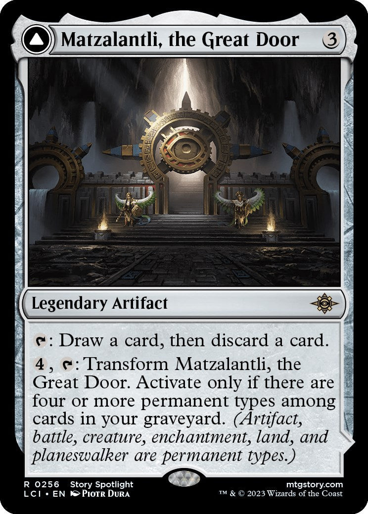 Matzalantli, the Great Door (256) Foil - The Lost Caverns of Ixalan