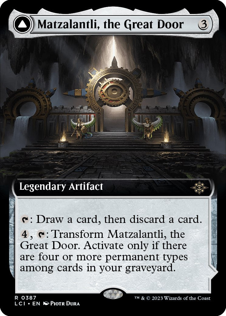 Matzalantli, the Great Door (Extended Art) (387) - The Lost Caverns of Ixalan