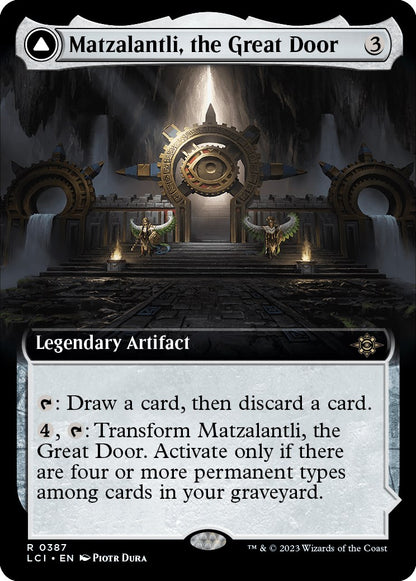 Matzalantli, the Great Door (Extended Art) (387) - The Lost Caverns of Ixalan